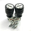 Defensa Tipo Slider de Motor para PULSAR NS200 (x2 unidades) Cromo - MotorLujos