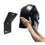 Soporte de 1 casco para pared - metalico color negro