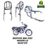 Parrilla Modelo Nuevo Boxer BM 100 / Boxer BM 150 Bajaj