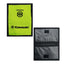 Portadocumentos Textil 2 Servicios - 1340 - Kawasaki - Fondo Verde