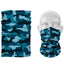 Cuello 1040 Camuflado Azul con Matices