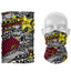 Cuello 1165 Rockstar Calcas Fondo Negro Blanco