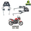 Parrilla Trasera NX 190 Negro - American Motos