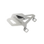 Protector de Caliper Cromo Honda XRE/XR +3D NEGRO - MotorLujos