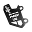 Protector Caliper NEGRO NS 200 UG Barra invertida + 3D CROMO - MotorLujos