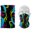 Cuello 1107 Lineas Curvas de Colores