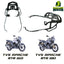 Parrilla para moto - De lujo con tubo ovalado y bandeja de lamina APACHE RTR 160 / APACHE RTR 180