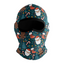 Balaclava licrada 1266 Pattern Navidad Fondo Verde