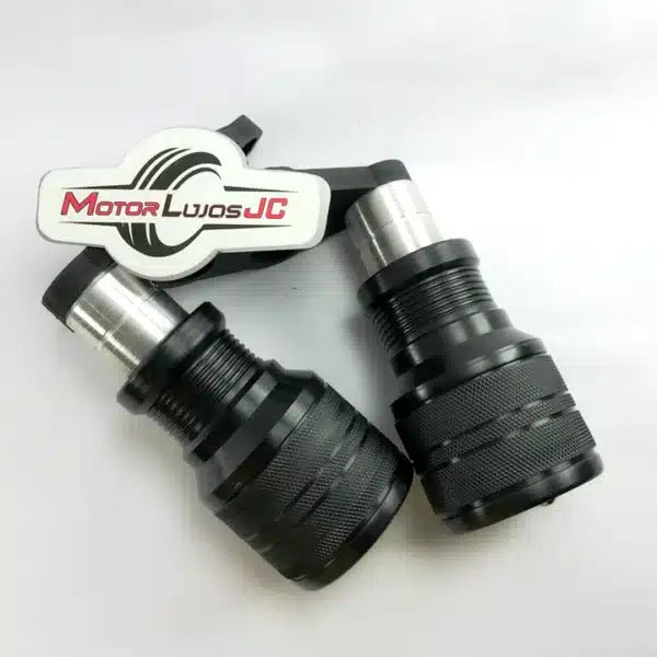 Defensa Tipo Slider de Motor para PULSAR NS200 (x2 unidades) Cromo  - MotorLujos