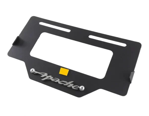 Portaplaca Metalico 3D - TVS APACHE