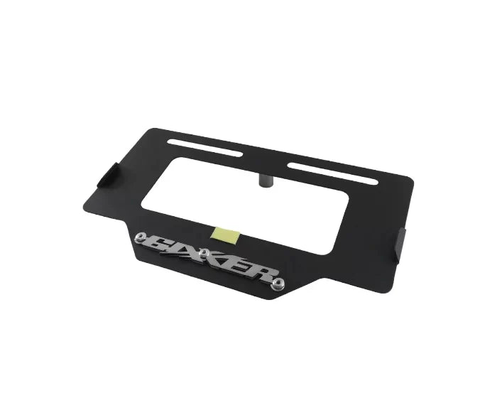 Portaplaca Metalico 3D - SUZUKI GIXXER