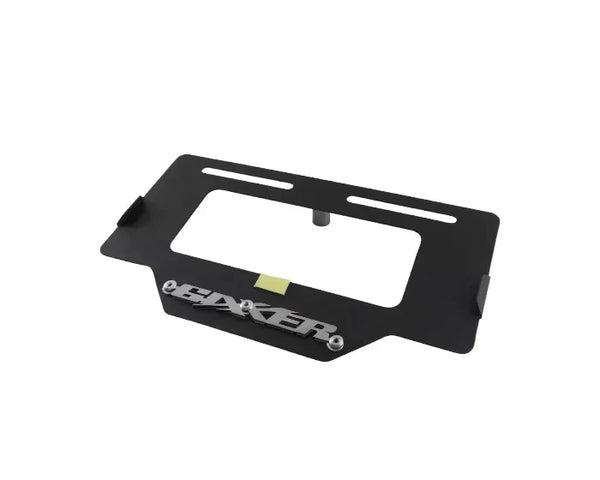 Portaplaca Metalico 3D - SUZUKI GIXXER