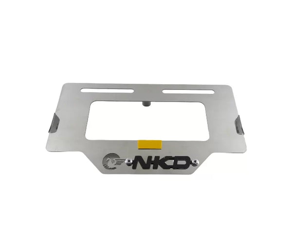 Portaplaca Metalico 3D - AKT NKD