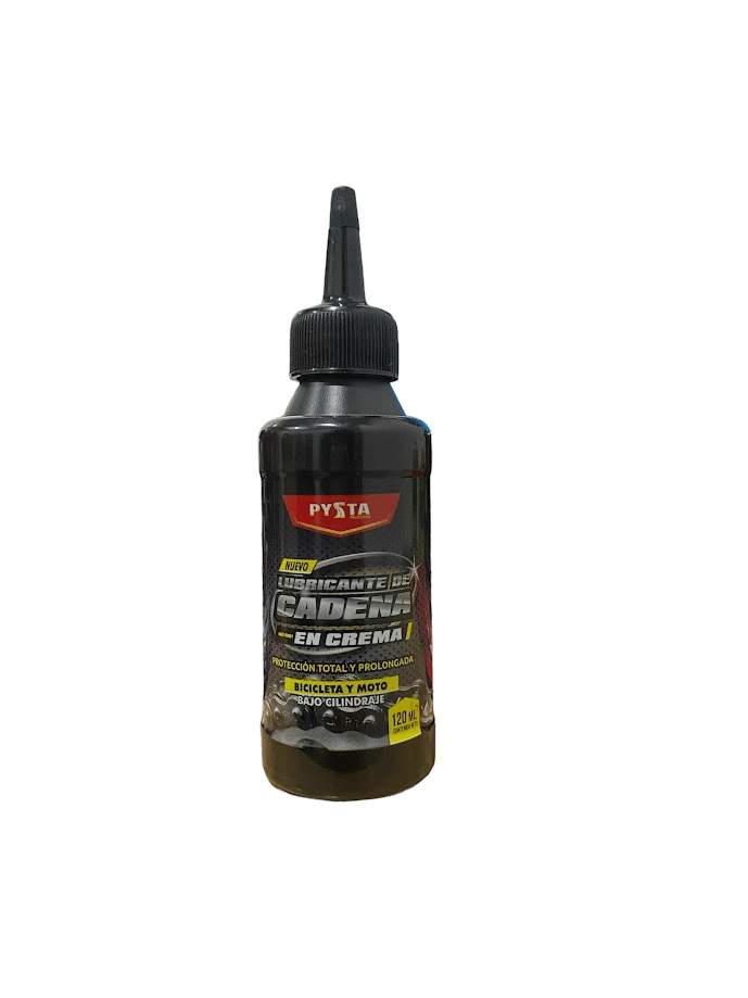 Lubricante De Cadena En Crema 120ml (ideal bajo cilindraje y bicicletas) - Pysta