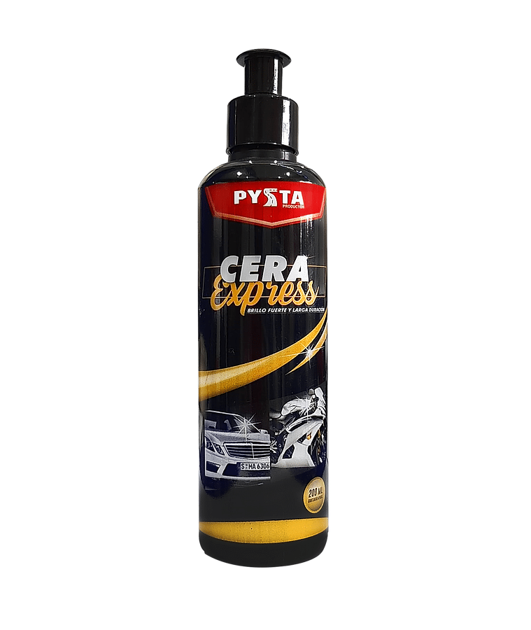 Cera Express  x 200ml (spray) - Autobrillante - Pysta Imagen principal del producto