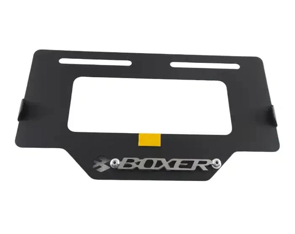 Portaplaca Metalico 3D - BAJAJ BOXER