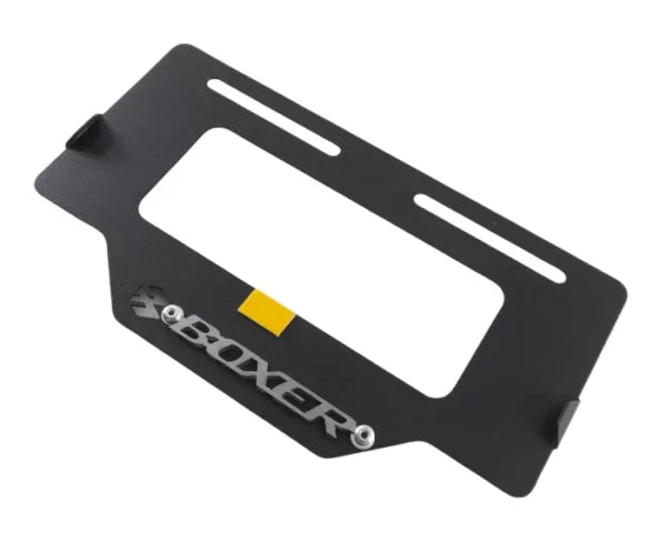 Portaplaca Metalico 3D - BAJAJ BOXER