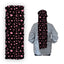 Cuello 1458 Corazones Rosados Collage