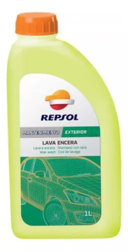 SHAMPOO REPSOL LAVA ENCERA PARA MOTO/AUTO 1 LITRO - SPA Y MANTENIENTO Imagen principal del producto