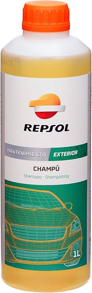 Shampoo Repsol para moto/auto 1 litro - spa y mantenimiento Imagen principal del producto