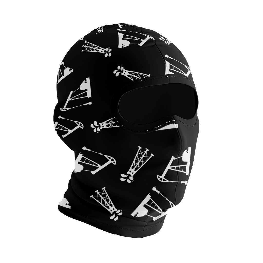 Balaclava licrada 1273 Pattern Petroleo Imagen secundaria del producto