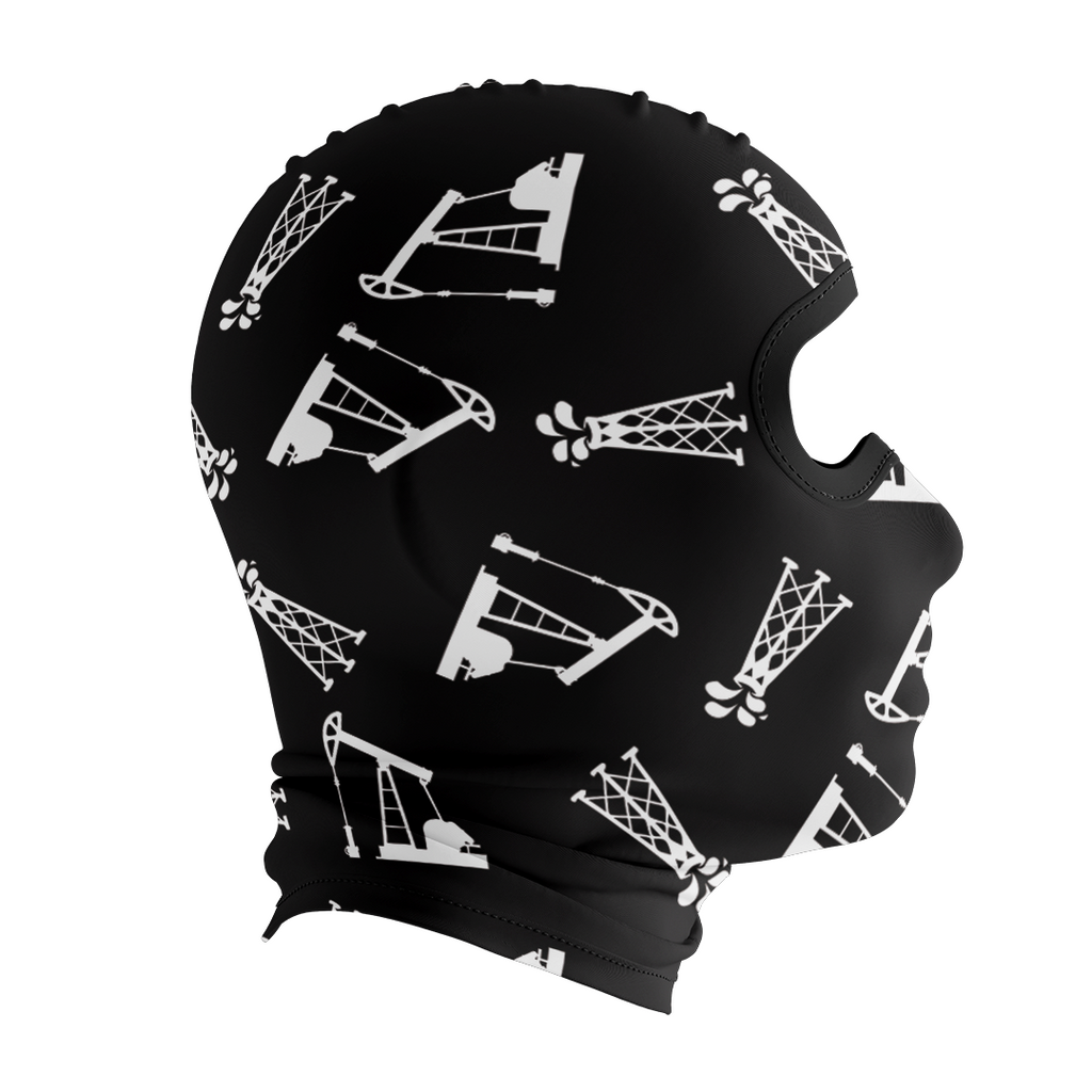 Balaclava licrada 1273 Pattern Petroleo