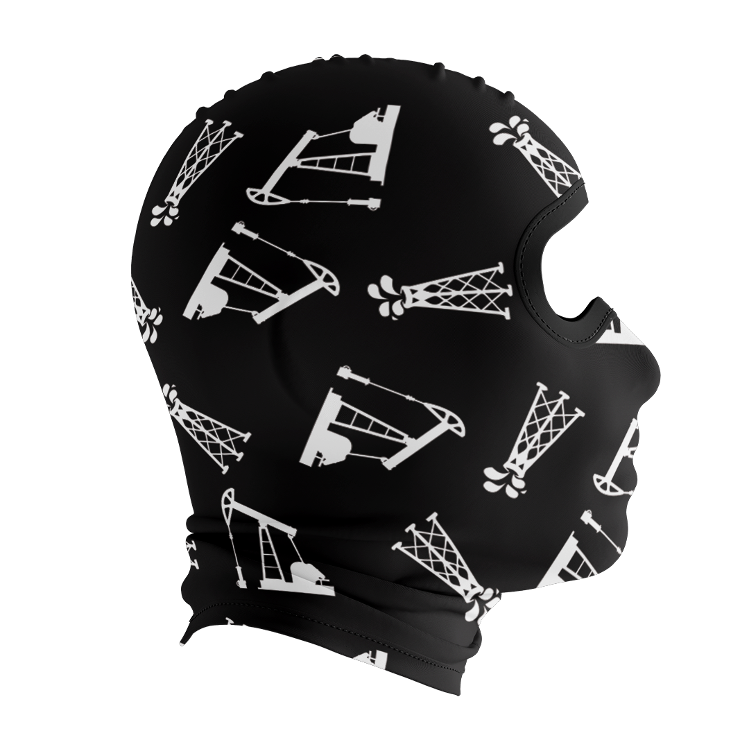 Balaclava licrada 1273 Pattern Petroleo