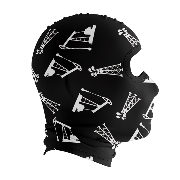 Balaclava licrada 1273 Pattern Petroleo