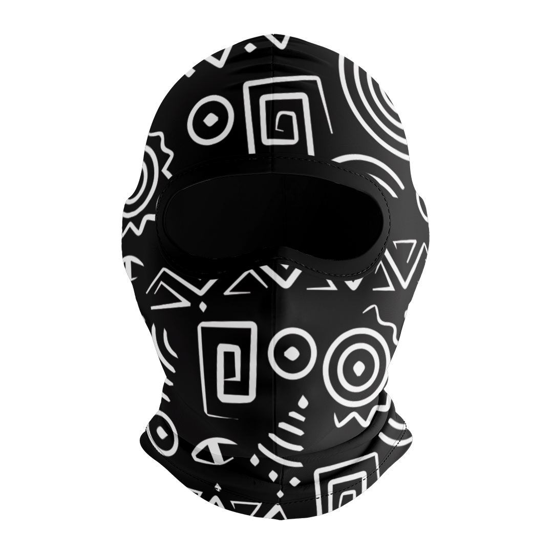 Balaclava licrada 1249 Tribal Precolombino