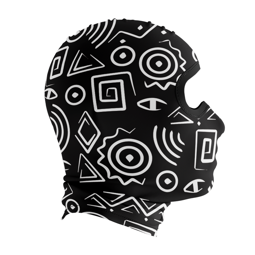 Balaclava licrada 1249 Tribal Precolombino