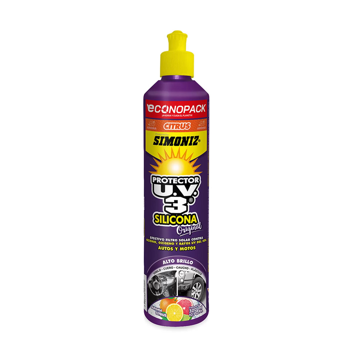 Protector Silicona UV3 Citrus 300ml SIMONIZ ECONOPACK Imagen principal del producto