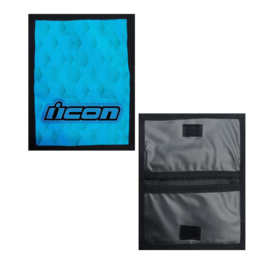 Portadocumentos Textil 2 Servicios - 1334 - Icon Rombos Azules