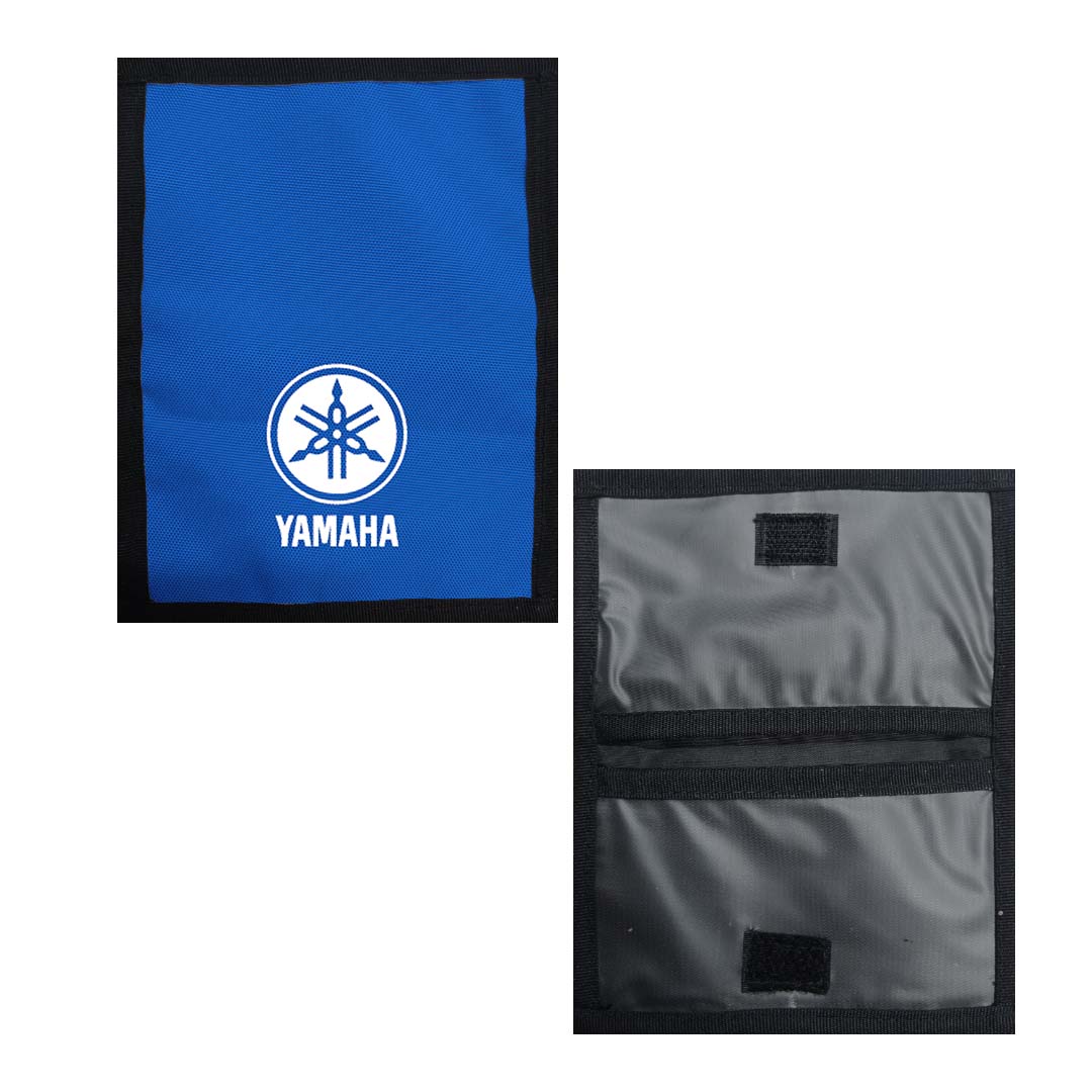 Portadocumentos Textil 2 Servicios - 1396 - Yamaha Fondo Azul Imagen principal del producto
