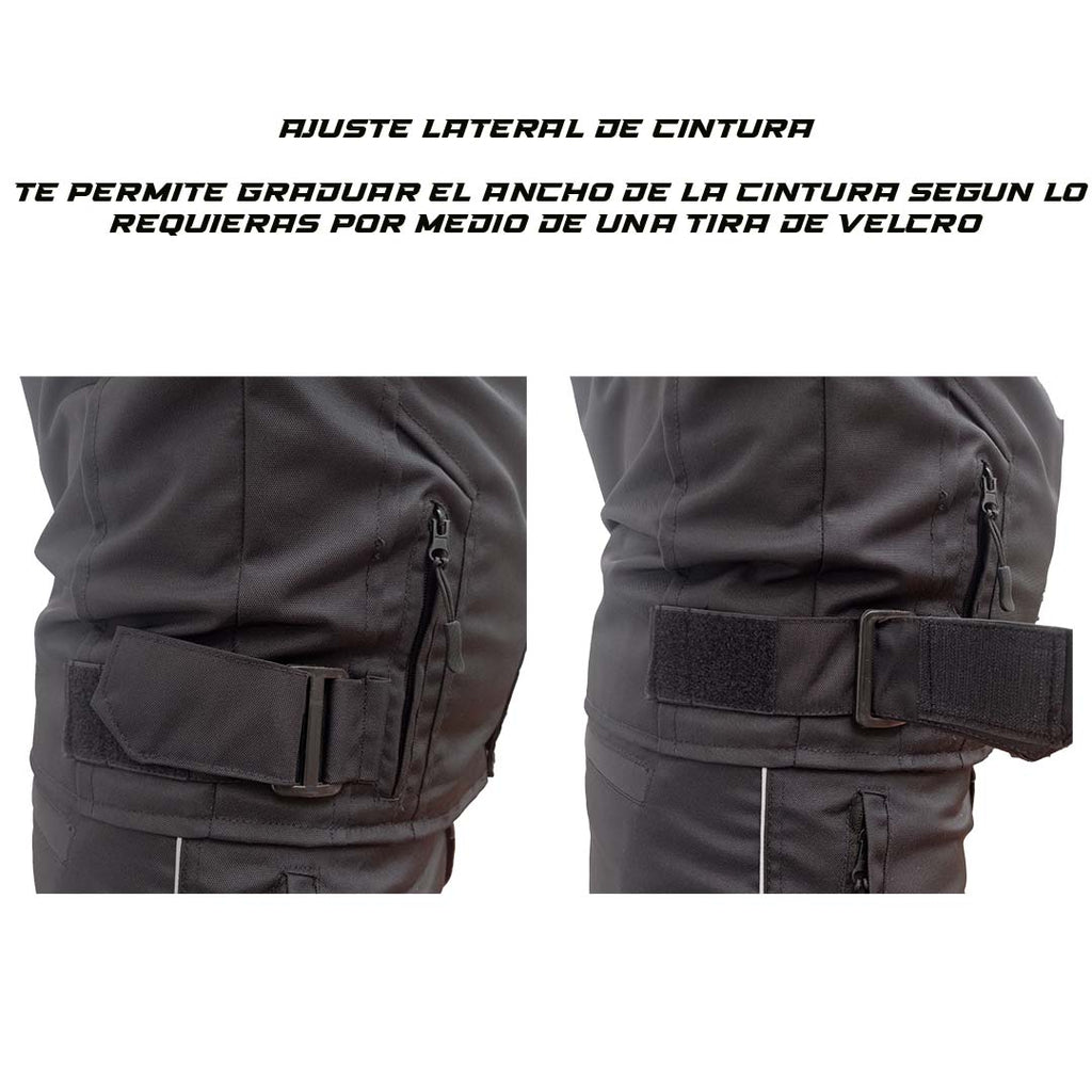 Chaqueta de protección Defender Frio - Protecciones Removibles - Negro