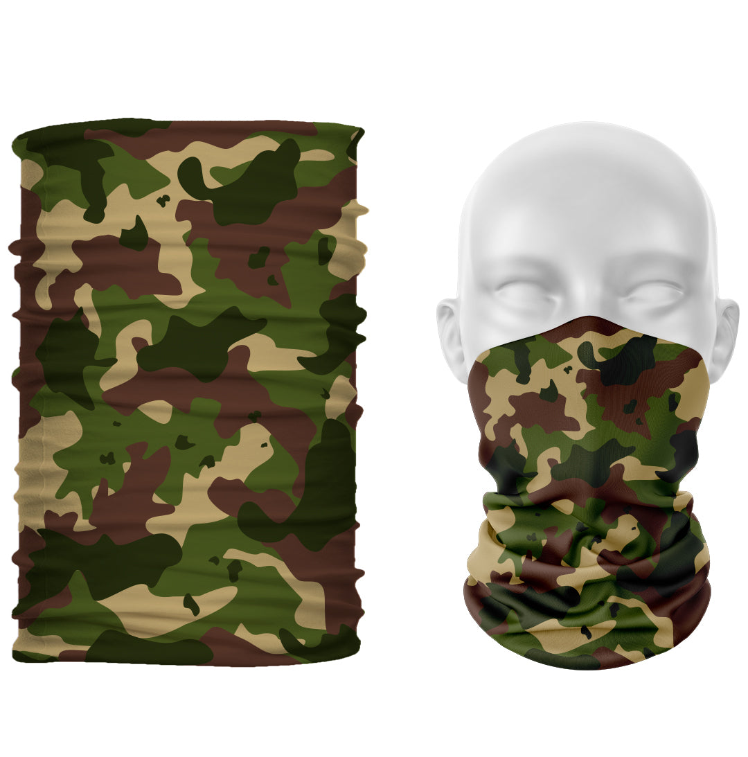 Cuello 1041 Camuflado Verde Estandar