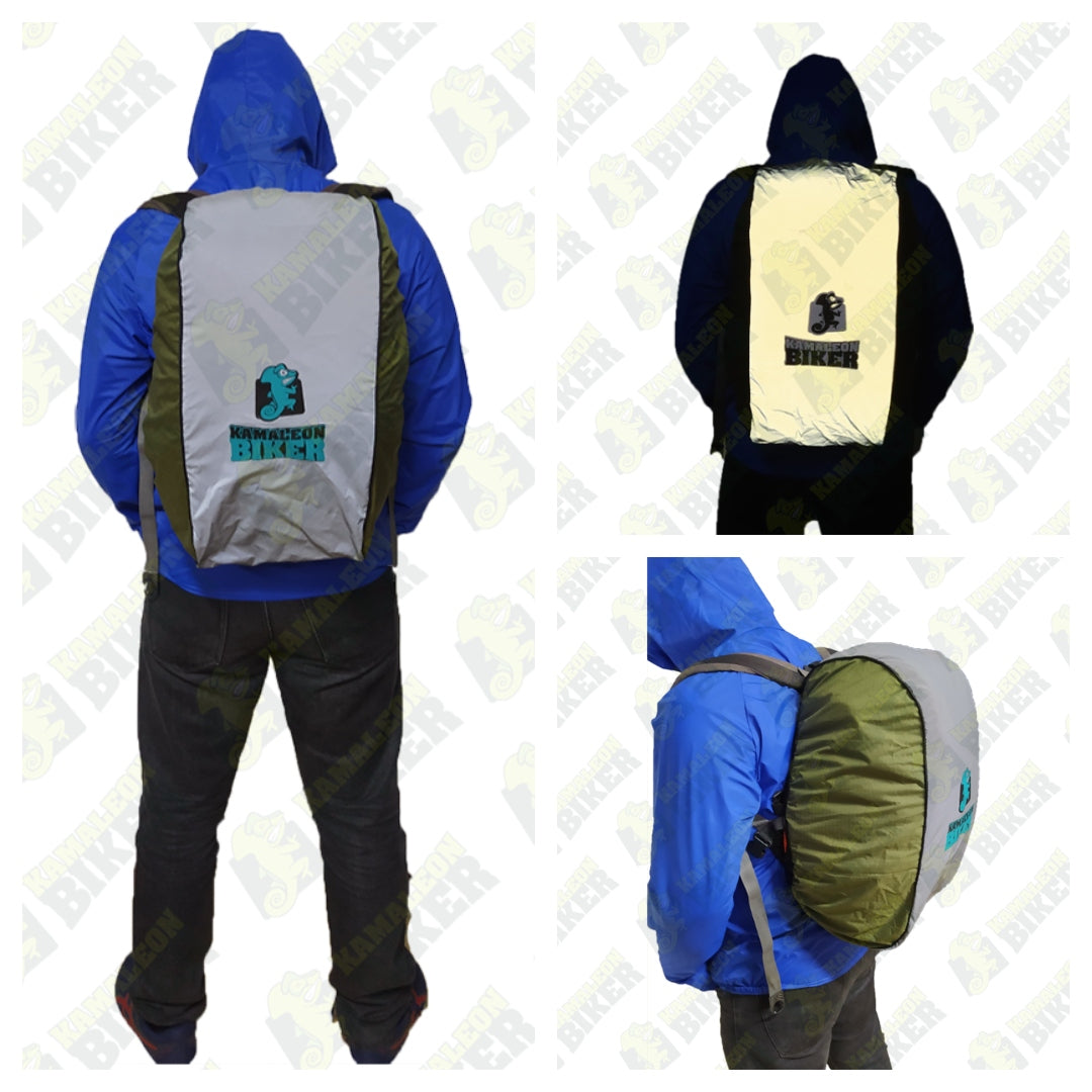 Forro Cubre Maleta Combinado - Verde Militar
