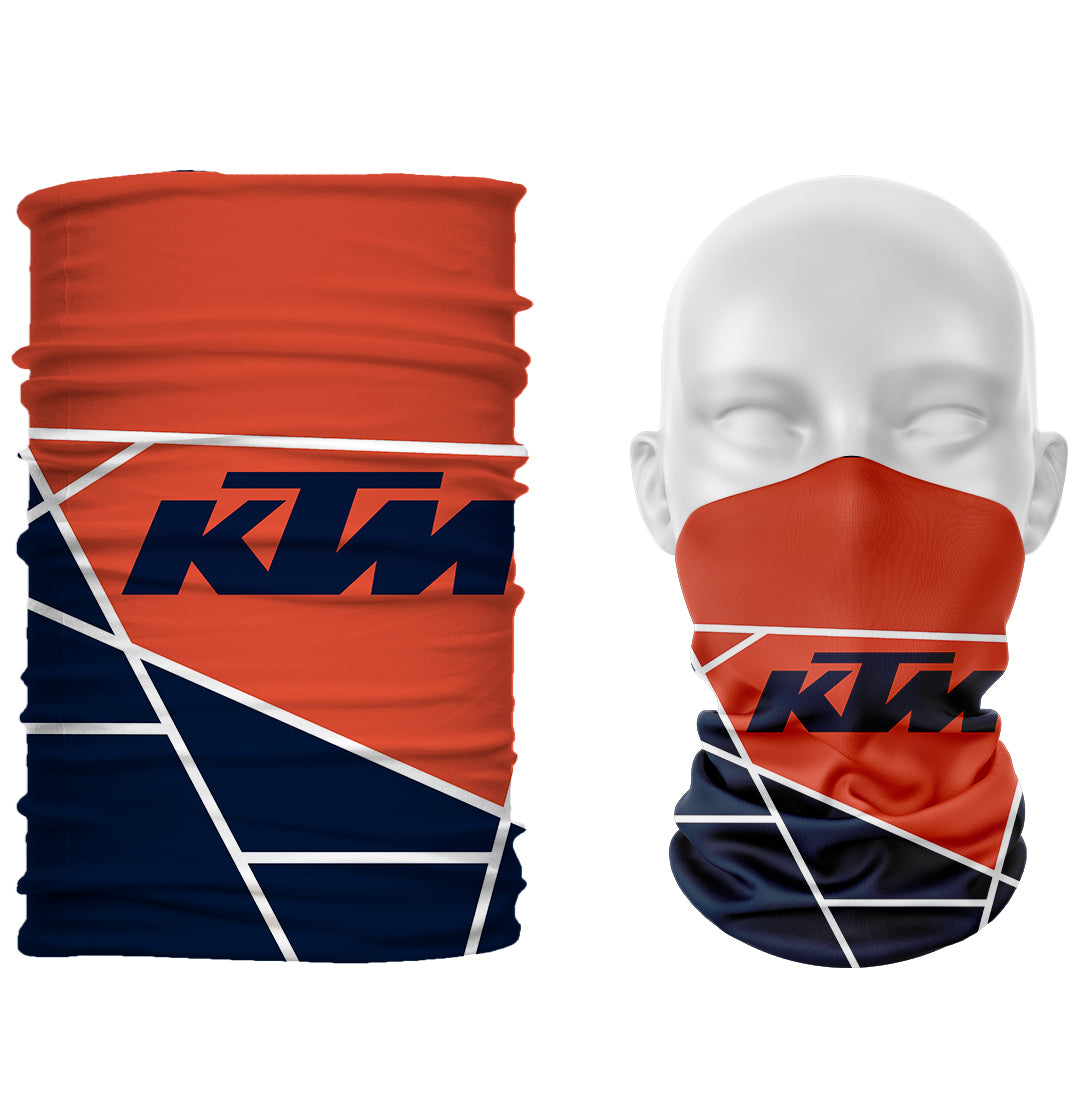 Cuello 1034 Ktm Azul Y Naranja