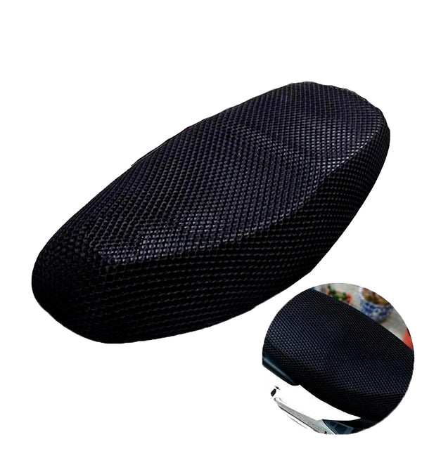 Malla protectora para sillín de motocicleta