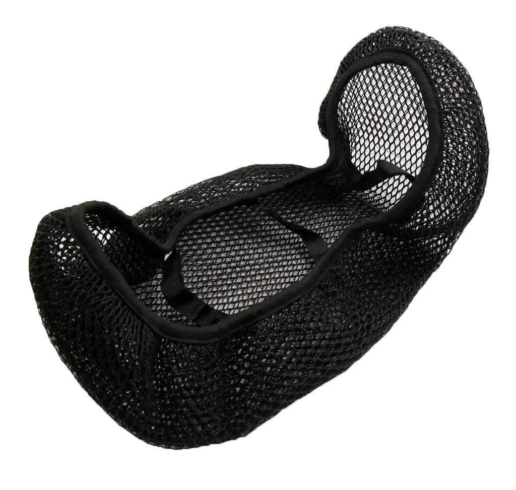 Malla protectora para sillín de motocicleta