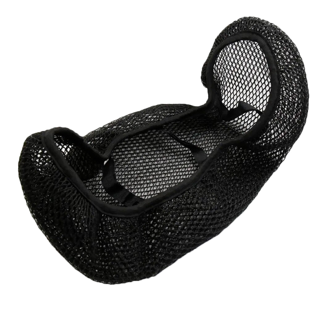Malla protectora para sillín de motocicleta