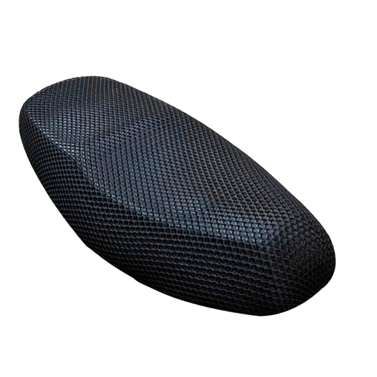 Malla protectora para sillín de motocicleta