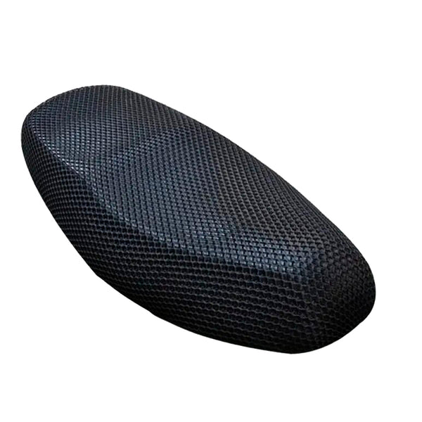 Malla protectora para sillín de motocicleta