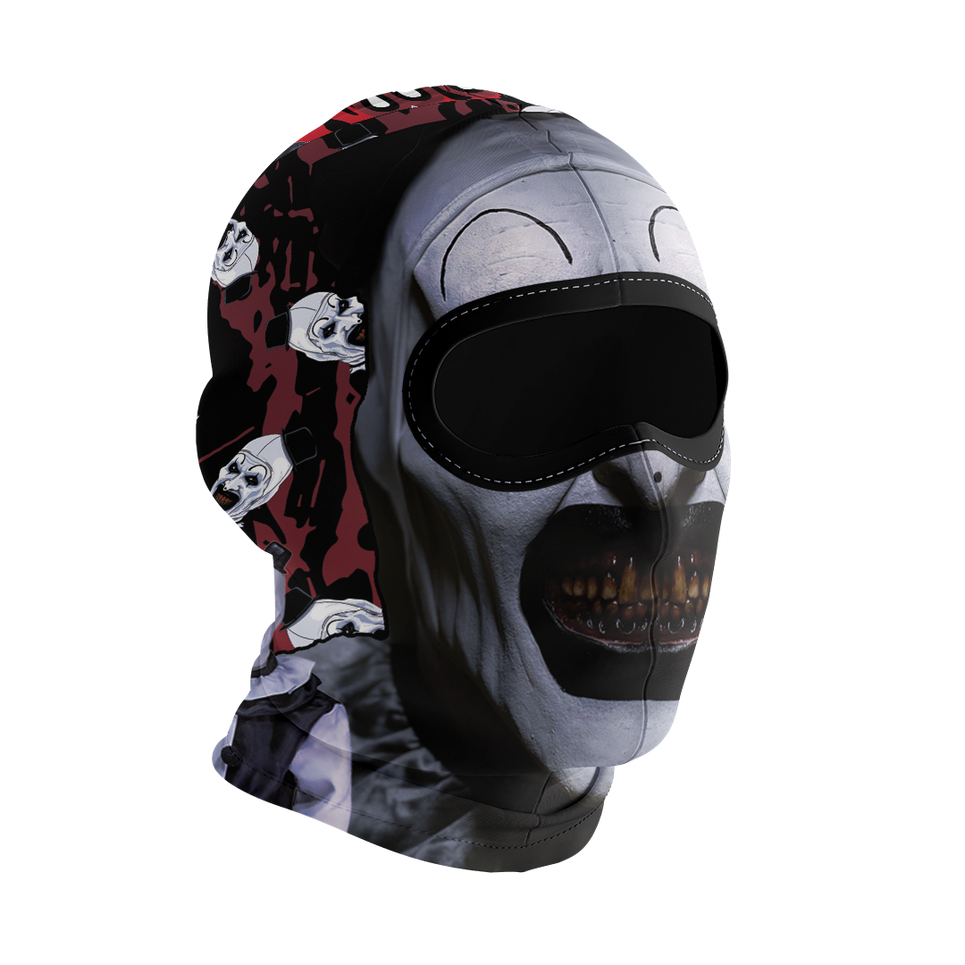 Balaclava licrada 1222 Art Payaso - Terrifier Imagen secundaria del producto