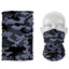 Cuello 1049 Camuflado Gris con Negro