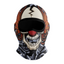 Balaclava licrada 1079 Payaso Pelo Naranja