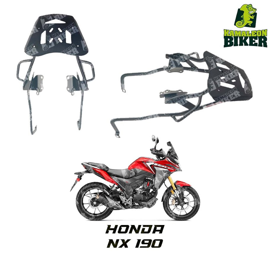 Parrilla Trasera NX 190 Negro - American Motos Imagen principal del producto