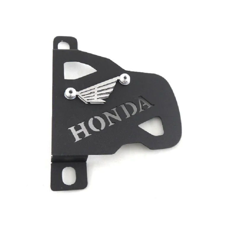 Protector Caliper Negro Honda XRE/XR + 3D Cromo- MotorLujos 