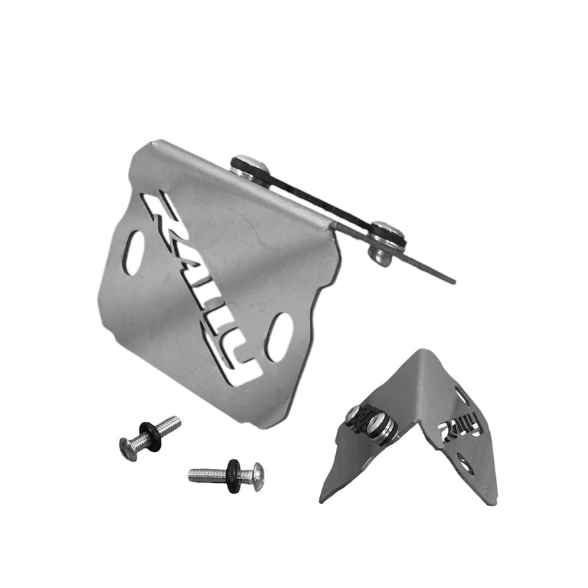 Protector de Bomba DEL Cromo + 3D Negro AKT VOGE RALLY 300 - MotorLujos