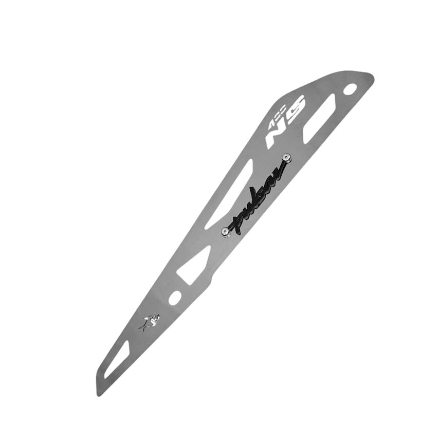Lujo Tijera Lateral DER  Cromo NS 400Z +3D Negro - MotorLujos  Imagen principal del producto