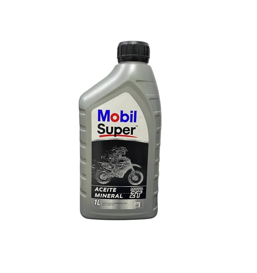 Aceite Mobil Super Para Motos 2 Tiempos - Mineral
